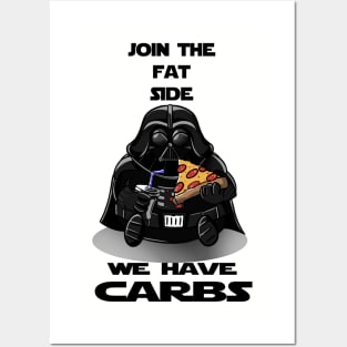 Join the fat side Posters and Art